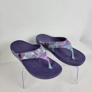 Alegria Womens 9.5/10 Ode‎ Recovery Thong Slip On Sandal Summer Comfort Casual